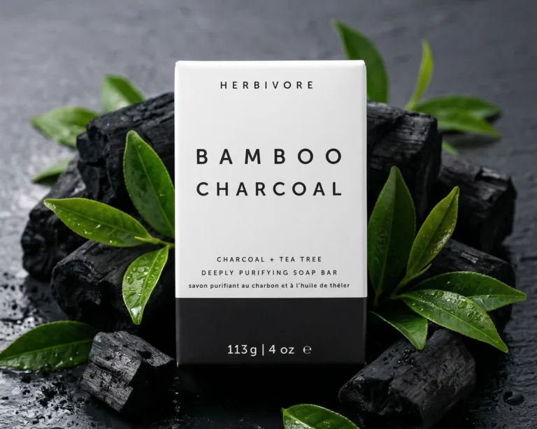 Sustainable packaging produced for Herbivore Botanicals