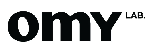 Omy logo which is a customer of knckout (sustainable packing solution)